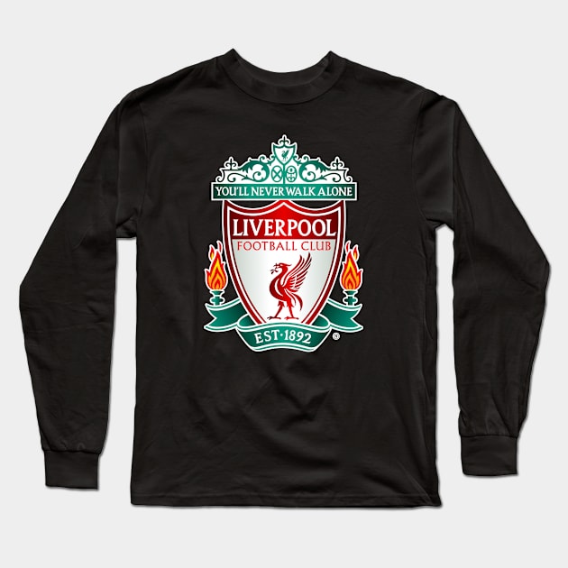 Liverpool Long Sleeve T-Shirt by Welcome To Chaos 